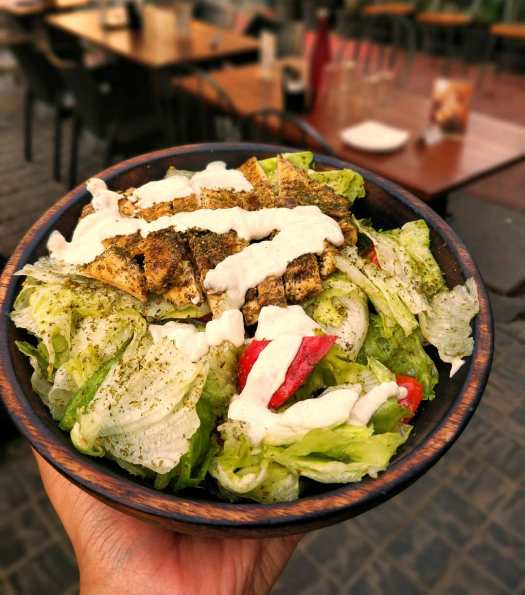 Zaatar salad